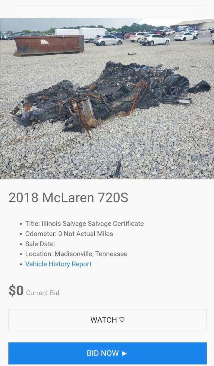 McLaren 720S: Now Available in Charcoal