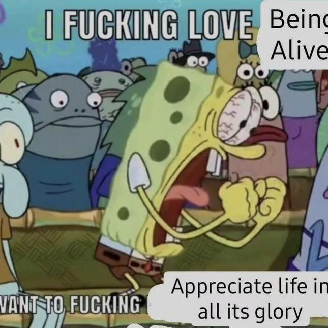 Love being alive 😍