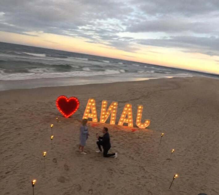 Congratulations Jana on engagement