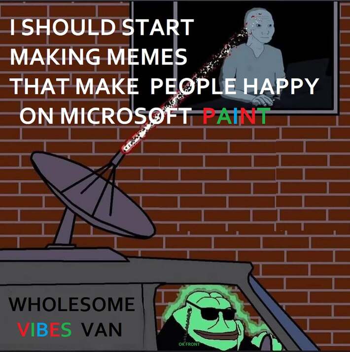 The Wholesome Vibes Company Man