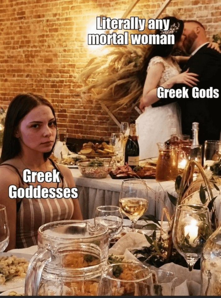Ancient Greek mythology summary