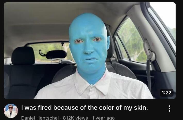 “I was fired because of the color of my skin.”