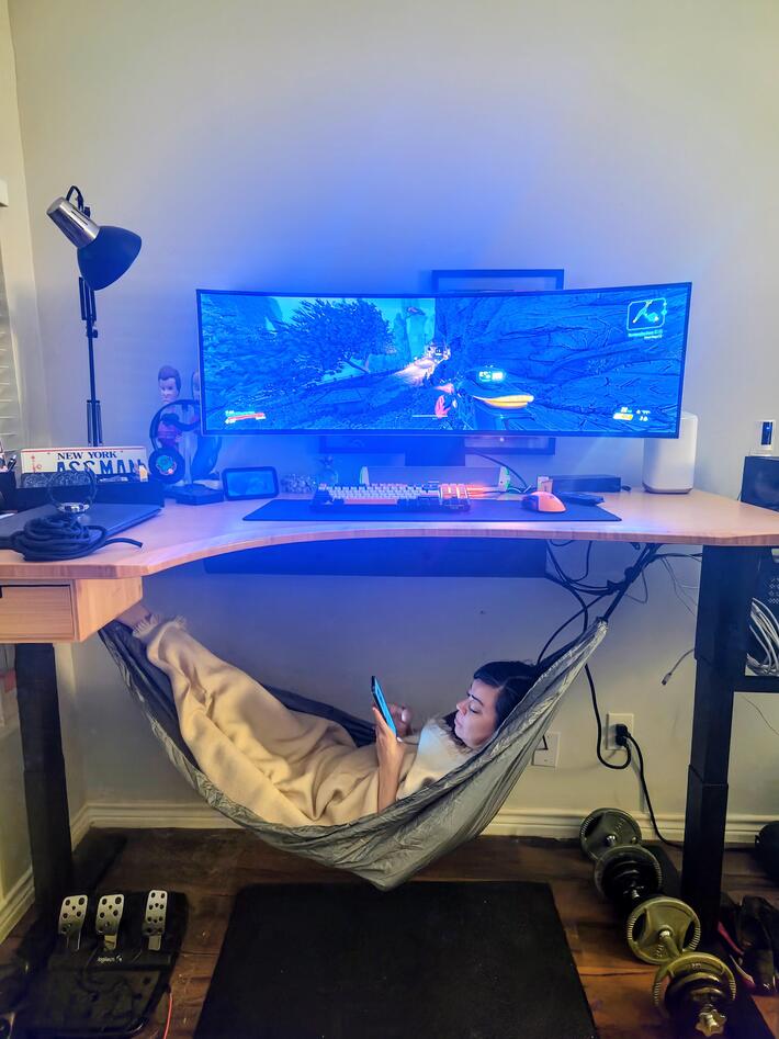 "I want to be more involved in your hobbies," she said.