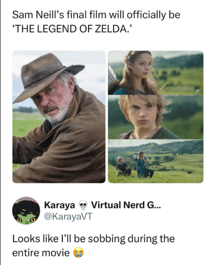 The Zelda movie hasn't even dropped a trailer yet, and it's already making us cry. 😭💔