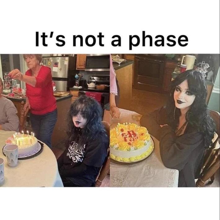 it was never a phase