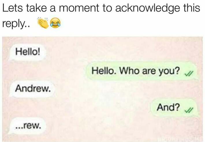 Who are you?