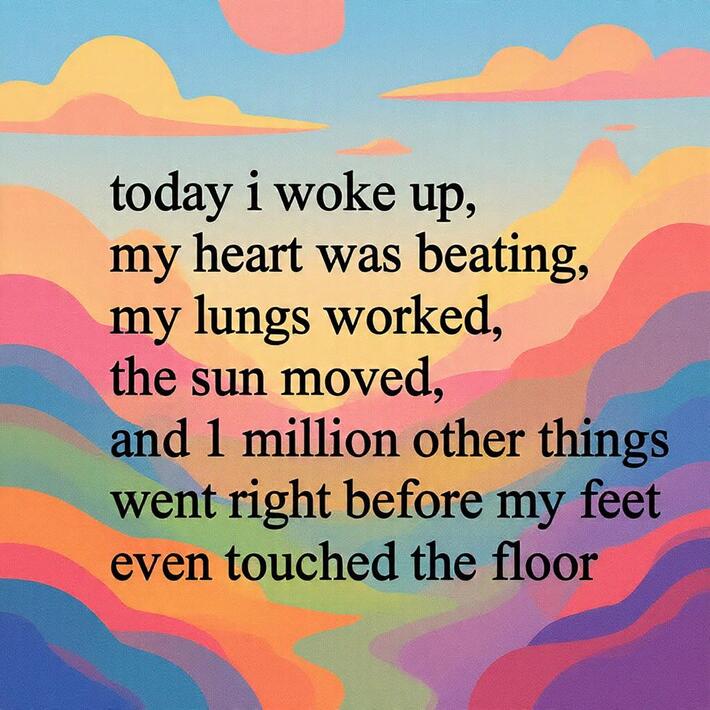 Makes you think for a moment