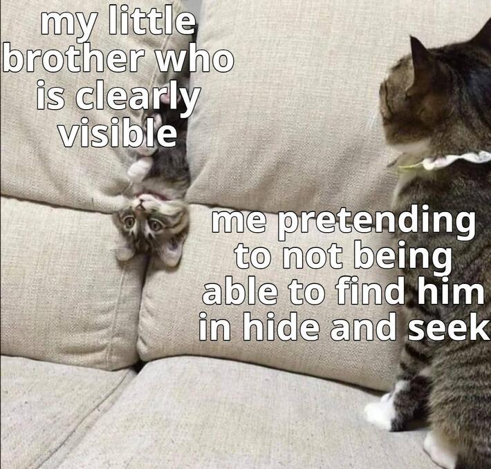 The joy of childhood is letting them believe they’re invisible