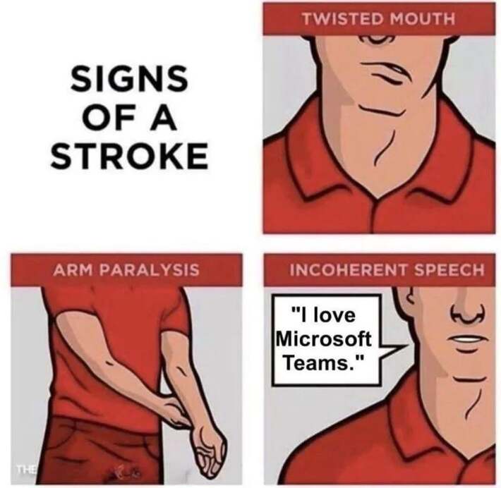 These are potential signs of stroke