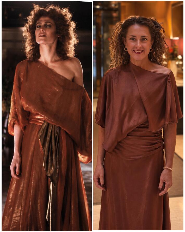 I got dolled up for an awards show and inadvertently went as Zuul (Ghostbusters).